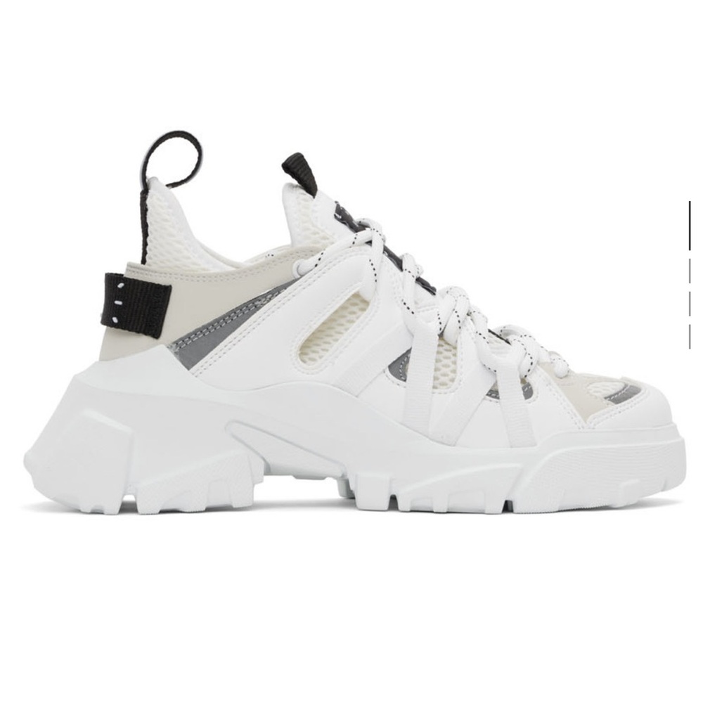 Alexander McQueen MCQ White Orbyt Sneakers BNWT